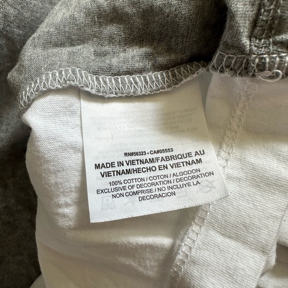 100% Cotton grey and white mens Nike T-shirt - Picture 8 of 8